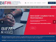 Tablet Screenshot of bifm.org.uk